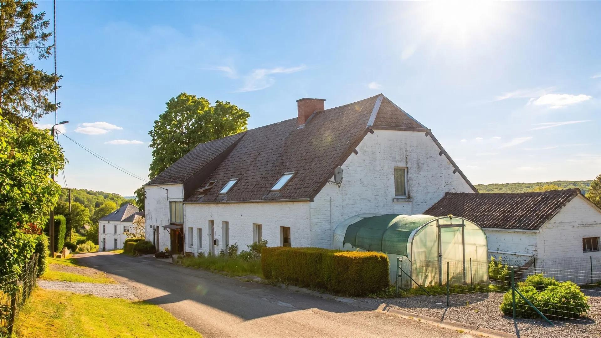 Belle fermette avec jardin et vaste potentiel