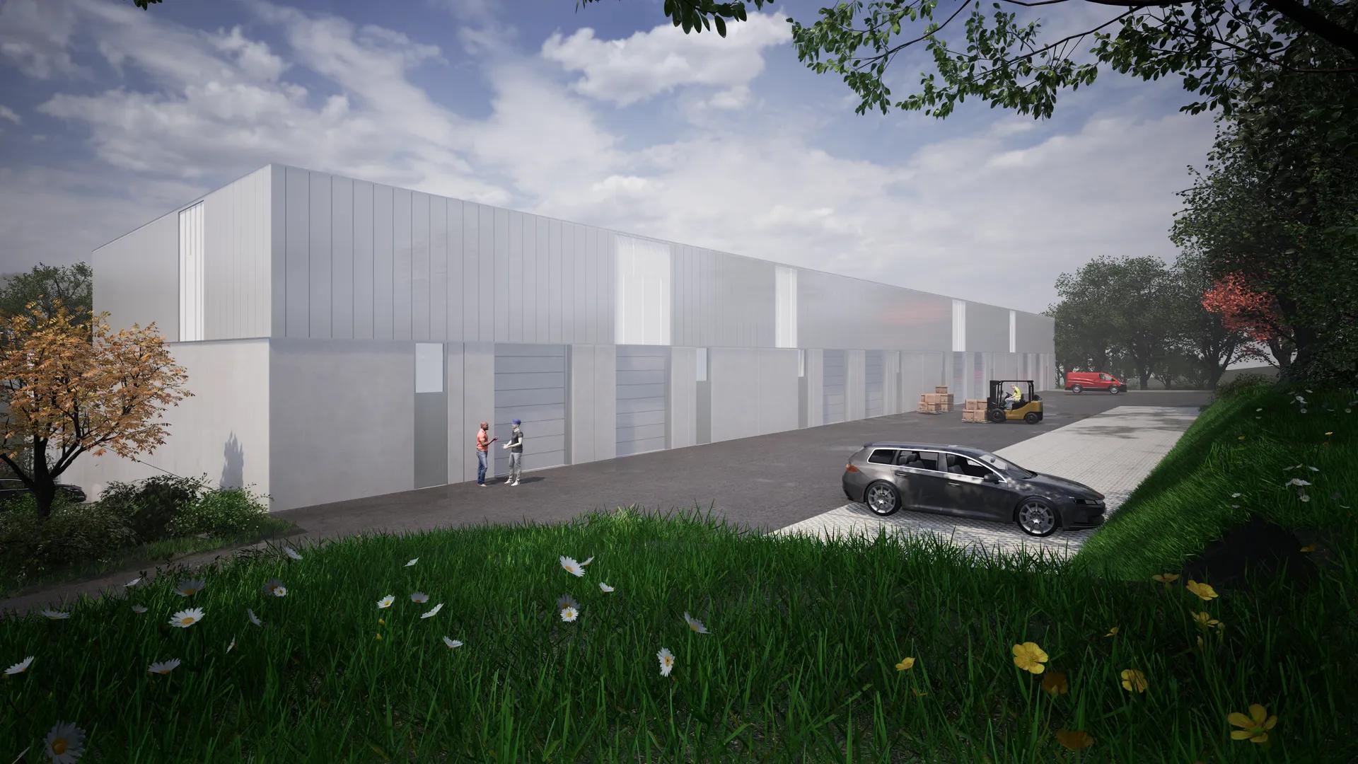Cellules PME de 200m2 avec hauteur de min 6m